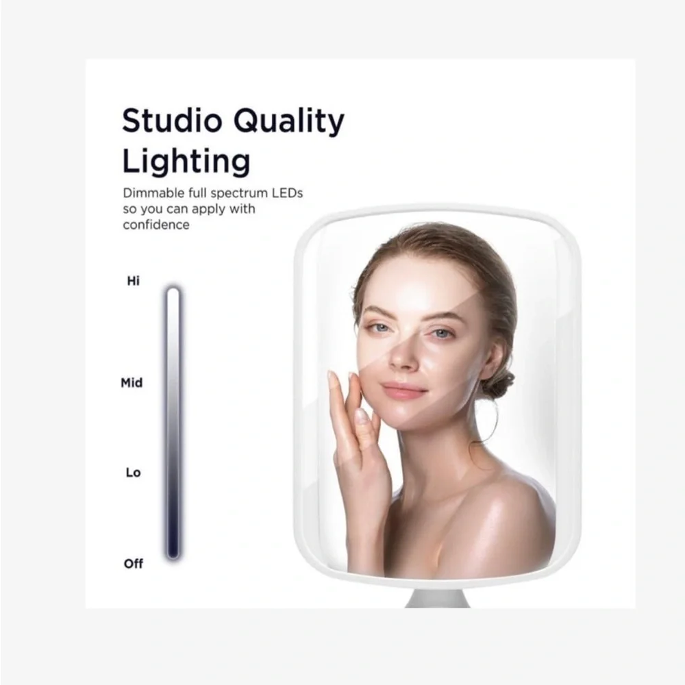 💡 iHome Vanity Mirror w/ Bluetooth, Speakerphone & USB Charging 💄